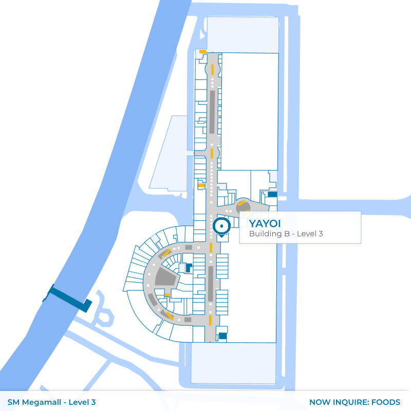 Map - Yayoi - SM Megamall - Building B - Level 3